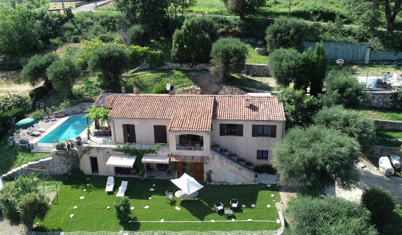 "Aux Balcons Du Riou" Avec Vue Mer 180 Degres Vence Εξωτερικό φωτογραφία